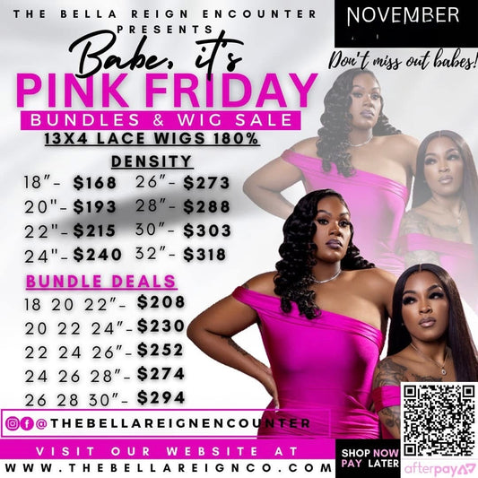 PINK FRIDAY SALE!